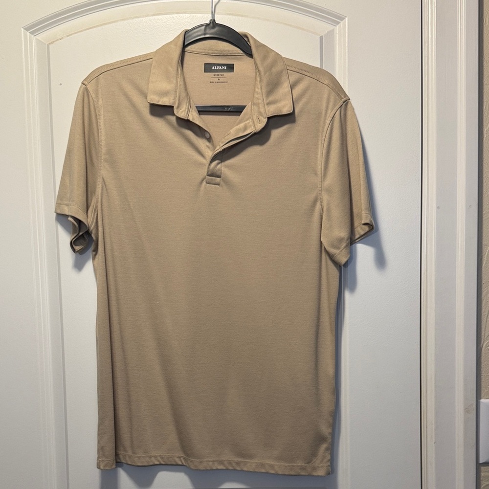 Giorgio Armani Men's Beige Polo Shirt